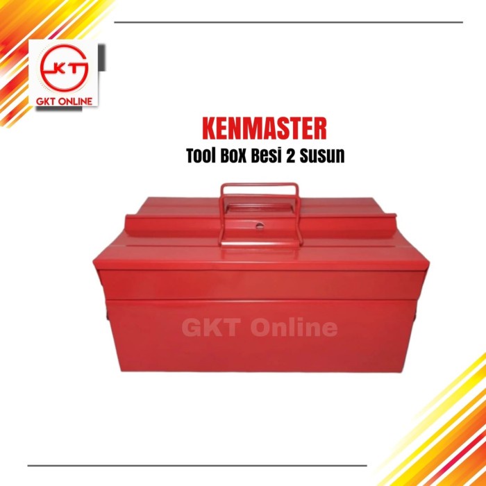 Tool Box Besi 2 Susun Kenmaster