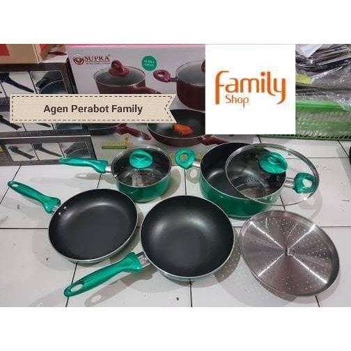 PANCI SET SUPRA 7 PCS / SUPRA COOKWARE 7 PIECE / SUPRA PANCI SET