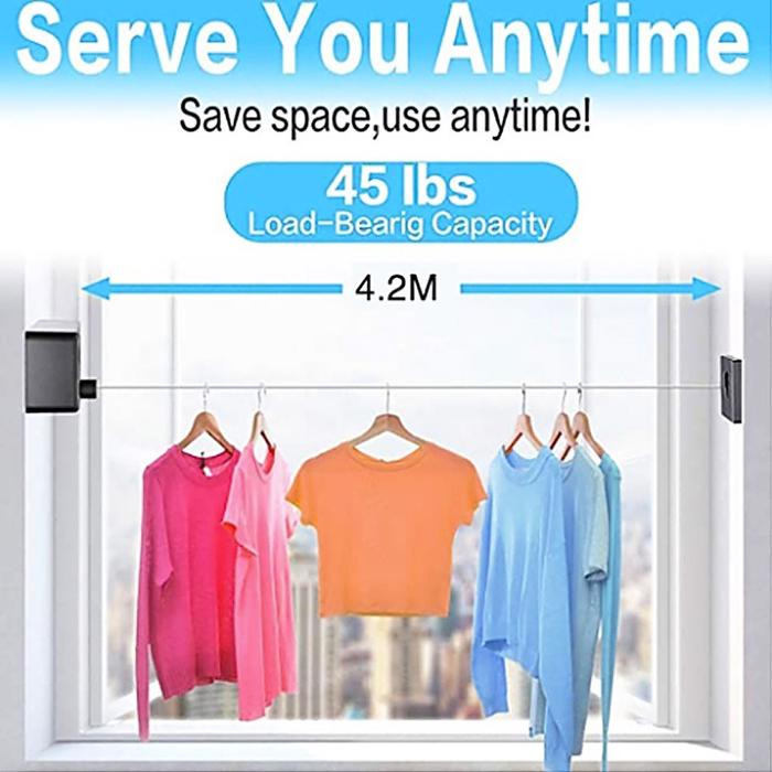 Sale Terbatas Jemuran Kawat Teleskopik Portabel/Jemuran Portable/Tali Jemuran/Desain Yang Sangat