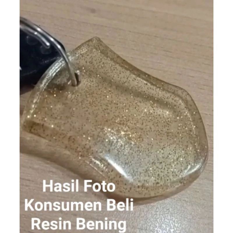 Resin Bening 500gr + Katalis 25 gr