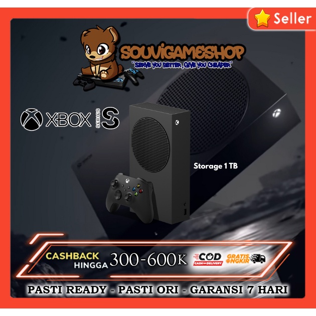 PROMO Xbox Series S Console 512GB Mesin XSS Microsoft XBOX Series S 1TB Seri S -new