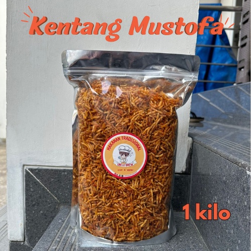 

A Kentang Mustofa Kriuk Kering Uncle Drew 1Kg Original Tanpa Pengawet