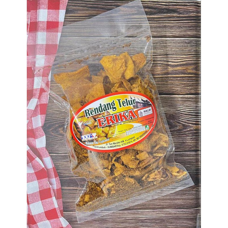 

A Rendang Telur Khas Payakumbuh Erika 200G
