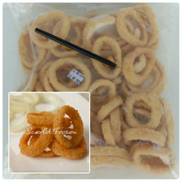 

A Premium Breaded Onion Ring Export Quality