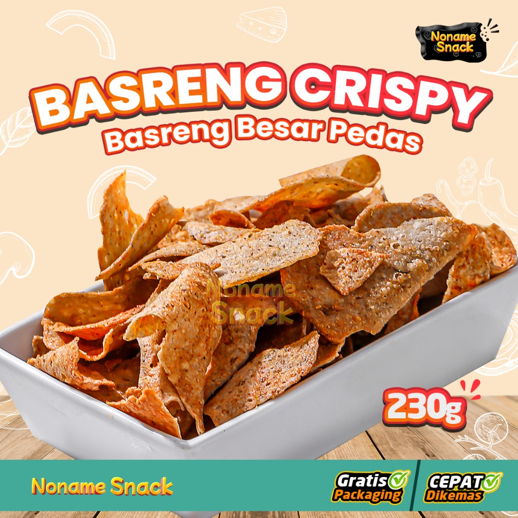 

A Noname Snack - Basreng Besar Crispy 230G