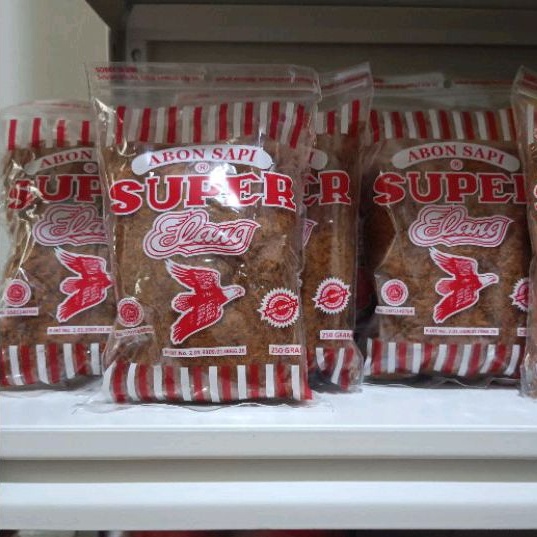 

A Abon Sapi Cap Elang Asli Boyolali Super 250 Gram Gurih