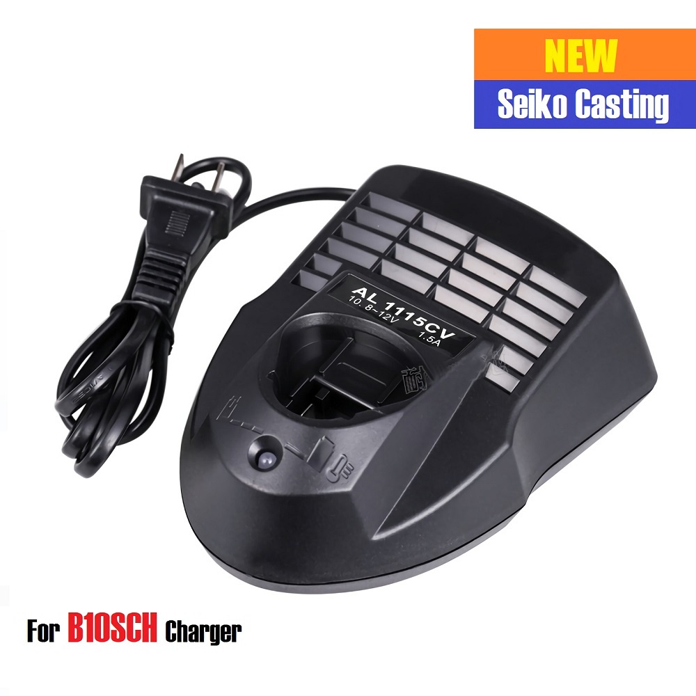 12V 10.8V AL1115 CV Li-ion Battery Charger For Bosch BAT411 BAT412 2 607 336 996 TSR1080 GSA10.8V GW