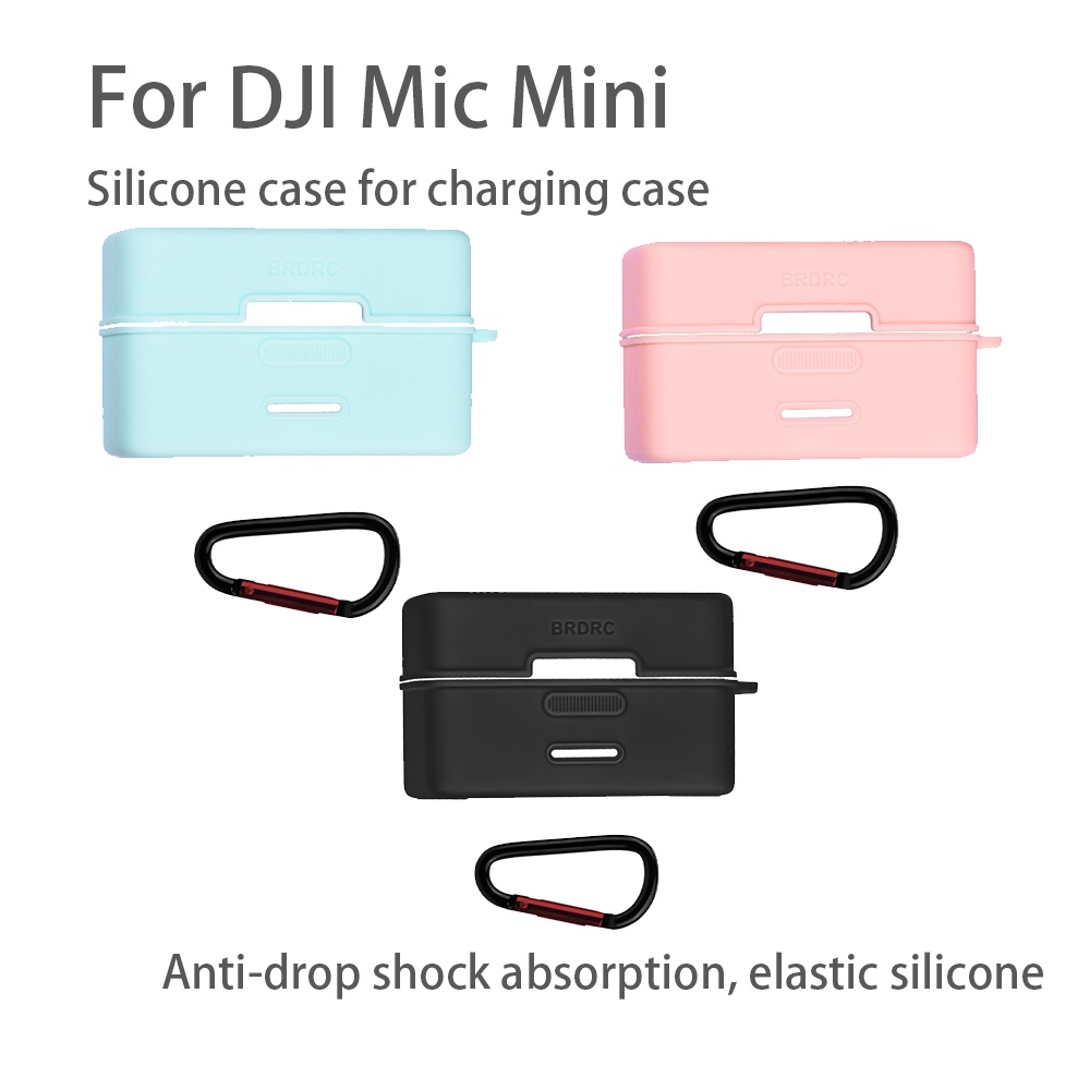 For DJI Mic Mini Charging Case Silicone Case For DJI Mic Mini Protective Accessories