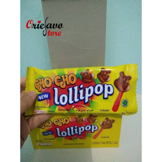 

A Coklat Cho Cho Lollipop (24 Pcs)