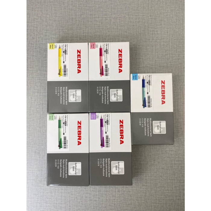 

New....!!! Zebra Clipon Multi F Ballpoint Pulpen Gel Pen Multifunctional 5In1 1Pcs Merauke Online