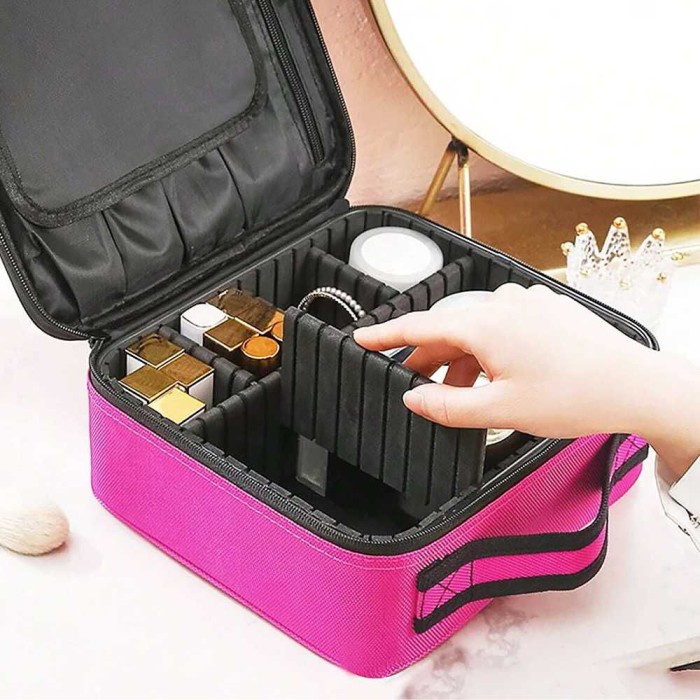 tas make up kosmetik travel bag pouch box koper organizer makeup besar