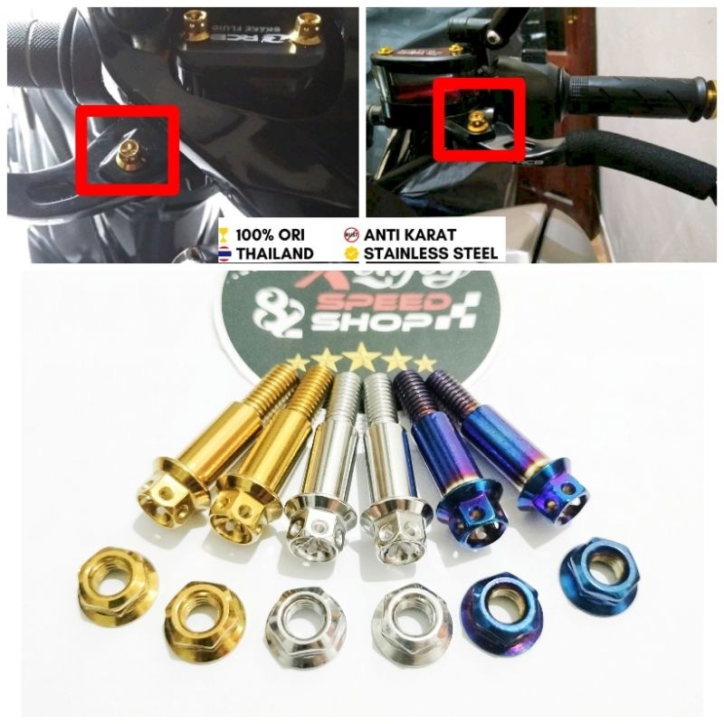 Baut probolt baut tojosan handle rcb & handle standar nmax / Satria fu