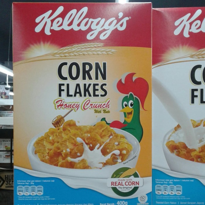 

(TopSeller) kellogs flakes honey crunch 400gr