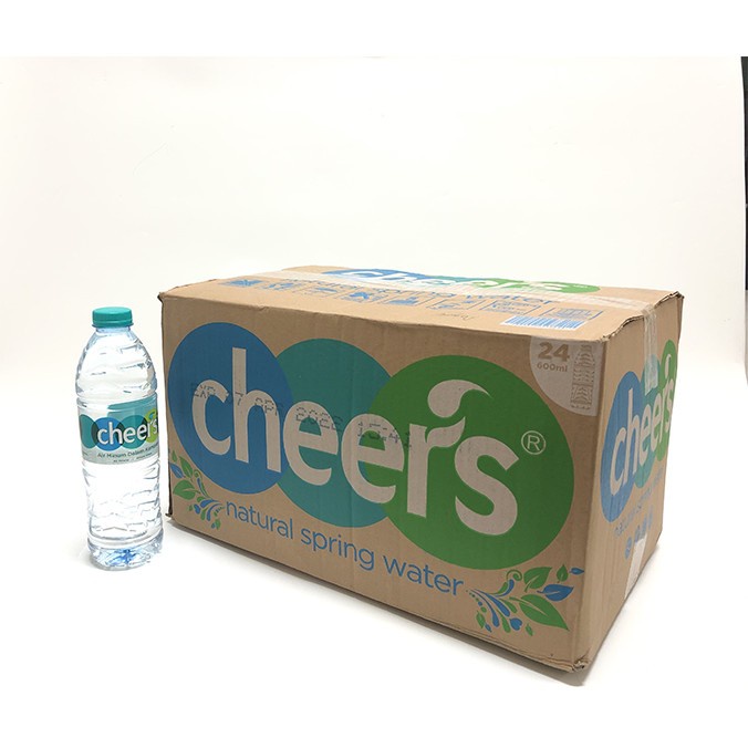 

(TopSeller) Air Minum CHEERS Water Natural 600ml (Karton)