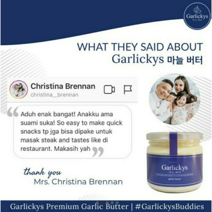 

(TopSeller) Garlickys Premium Garlic & Herbs Butter Varian Original Healthy Wagyu