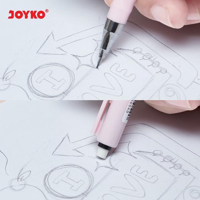

Pensil Mekanik Joyko Mp-56 0.5 Mm Mechanical Pencil