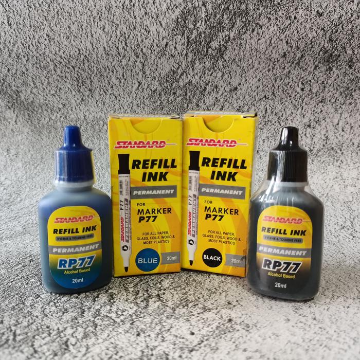 

Isi Tinta Spidol Permanen Standard Hitam Biru Tinta Spidol Permanent Murah