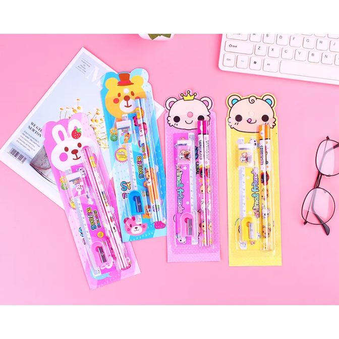 

Alat Tulis Set Stationery Sekolah Pensil Set Anak Karakter