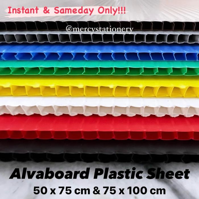 

Alvaboard Plastic 75 X 100 Cm Sheet 3 Mm Pp Impraboard Papan Plastik