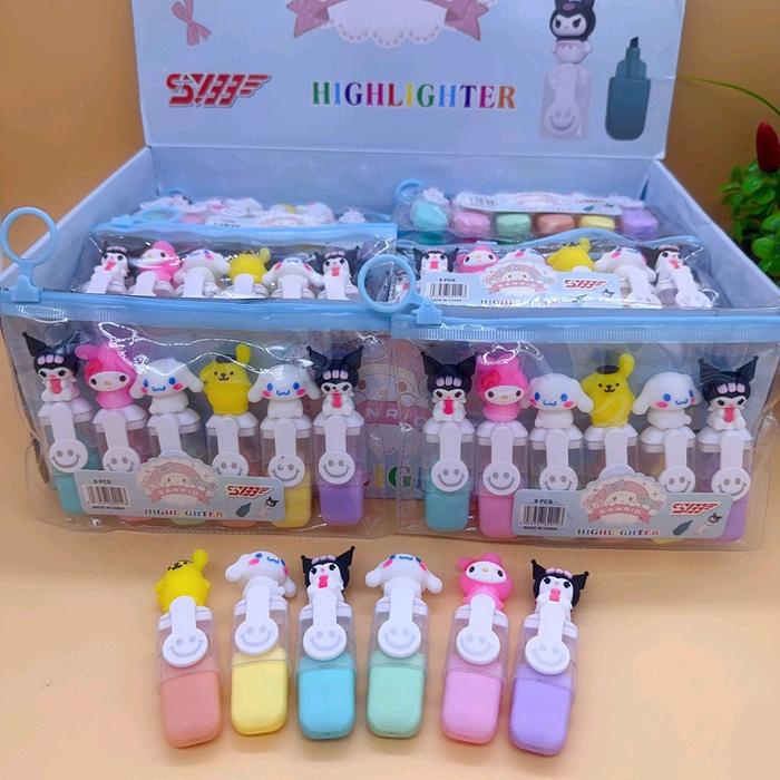 

Stabilo Sanrionan 3D Highlighter Stationery Import Lucu