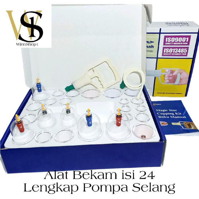 ASLI.. WS1 MAGIC STAR ALAT BEKAM KOP ANGIN 24 MS MAGNETIK LENGKAP POMPA DAN SELANG BAHAN TEBAL DARI