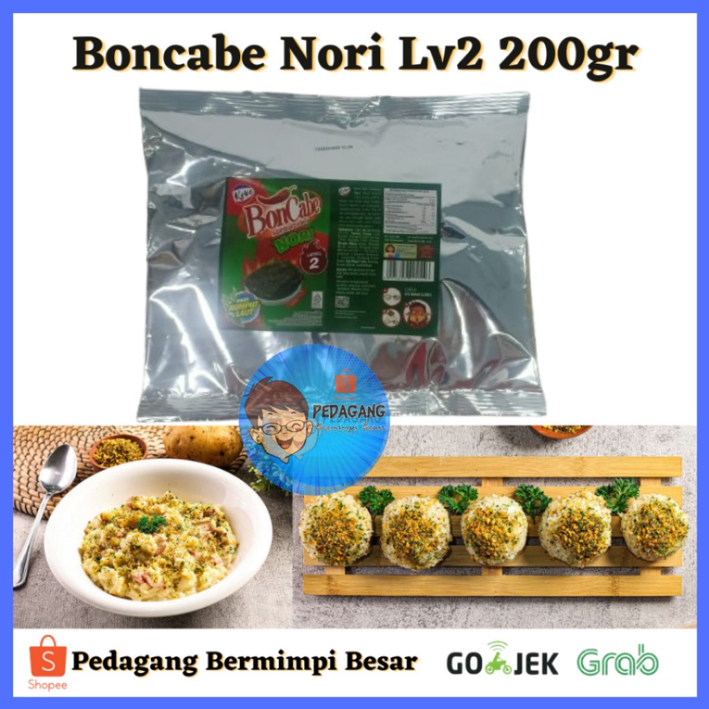 

A Kobe Boncabe Nori Lv2 Sachet 200G/ Boncabe Nori