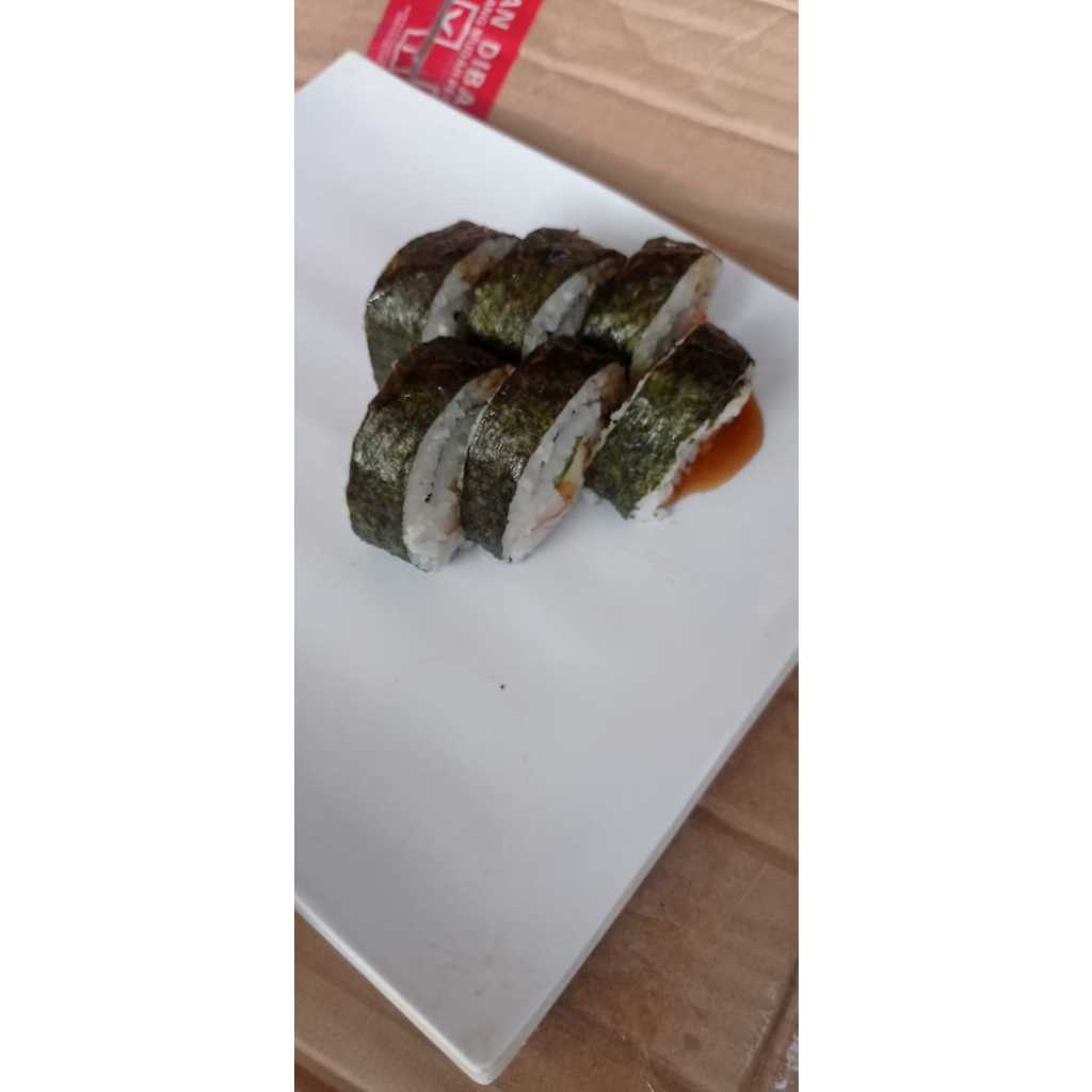 

A Sushi Nori Regular "Bes" ( Rumput Laut Untuk Sushi / Gimbap ) (Halal!) (Promo!)