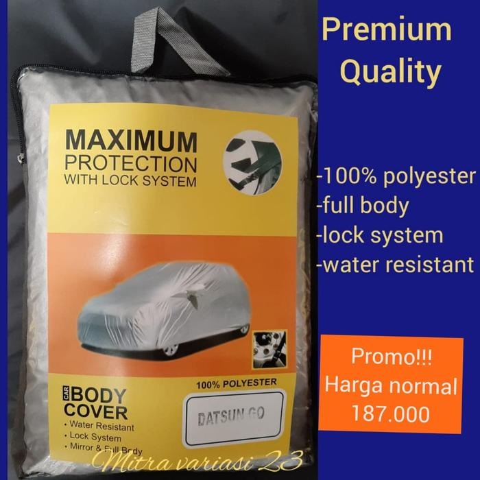 Body cover Datsun GO /cover mobil datsun /sarung mobil datsun go