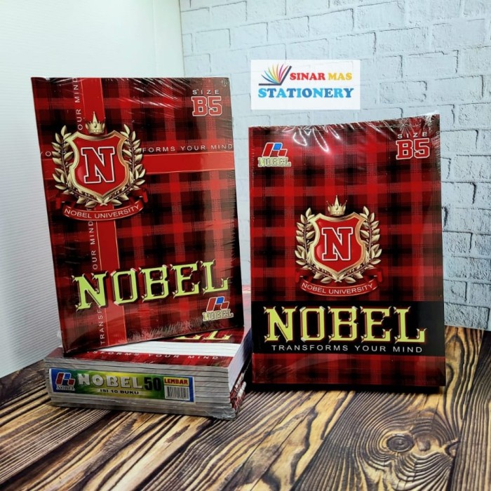 

pintar- Buku Tulis Nobel 50 Lembar Maxi Campus B5/ Buku Diktat B5 ( Pak )