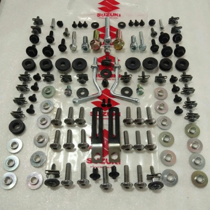 Baut Full Set Cover Body Satria Lumba" / Satria Hiu