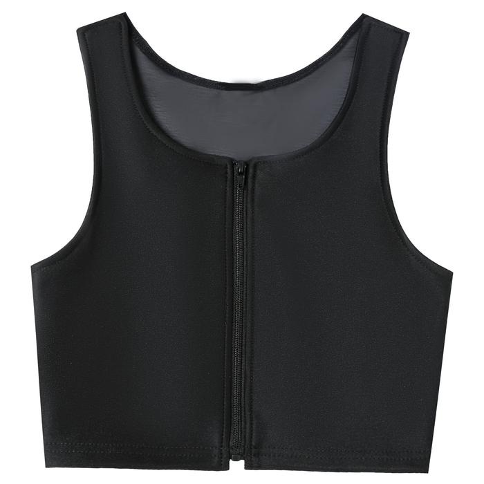 

pintar- Breast Binder perata dada model risleting depan PREMIUM