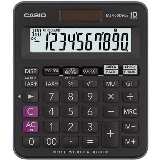 

pintar- Calculator Casio MJ 100D Plus Original