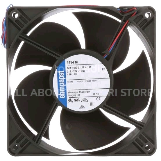AXIAL FAN ROTARY FAN DC FAN EBMPAPST 4414M 24VDC 120 X 120 X 38