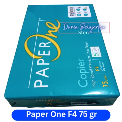 

pintar- Kertas HVS Paper One F4 Folio 75 gram / Paperone F4 75 gr / HVS Folio
