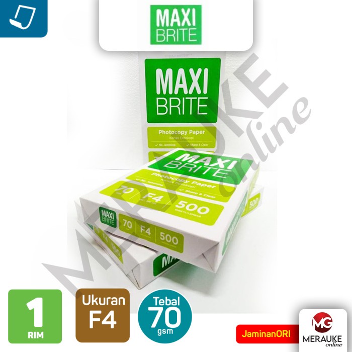 

pintar- Kertas HVS Maxi Brite F4 70 GSM
