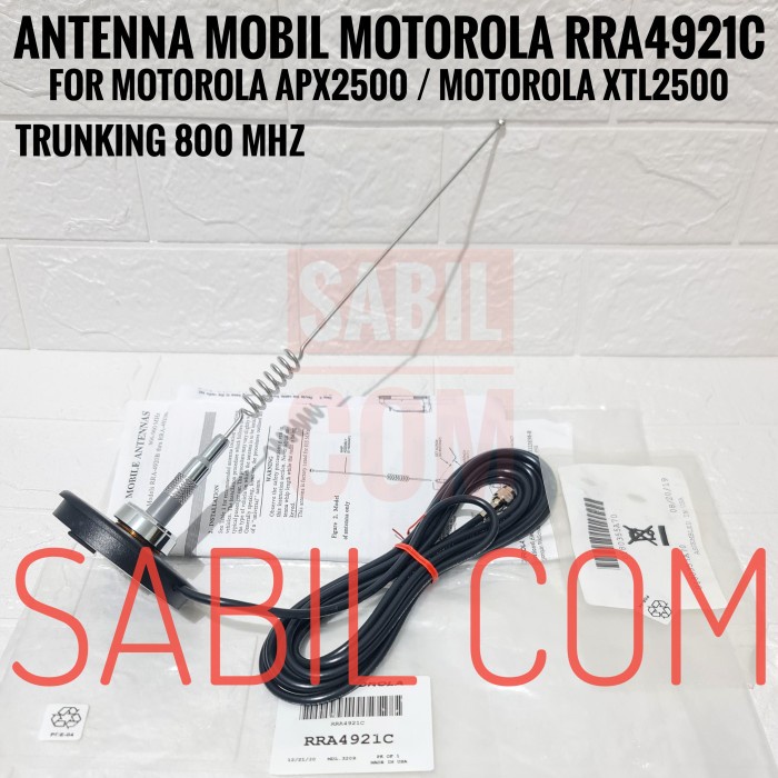 Paling Baik Antena Radio Rig Motorola Xtl2500 Trunking Ori Rra4921C Uhf 800 Mhz