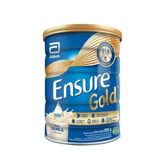 

BARANG TERLARIS Susu ensure gold rasa vanilla 850gr susu dewasa susu nutrisi susu bubuk