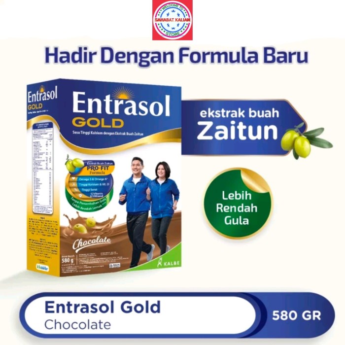

BARANG TERLARIS ENTRASOL GOLD COKLAT 600GR PER 1 BOX