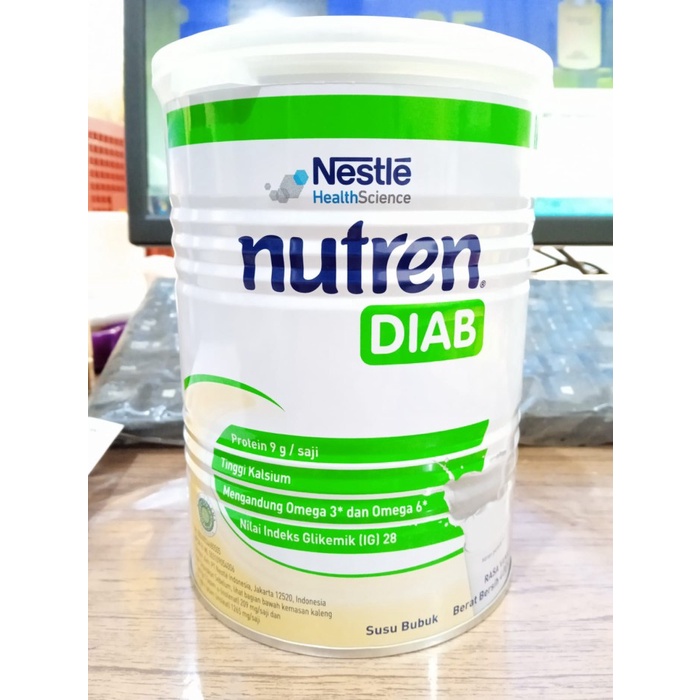 

BARANG TERLARIS NESTLE NUTREN DIAB VANILA 400 GR -SUSU UNTUK PENDERITA DIABETES