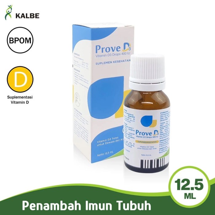 PROVE D3 DROP vitamin d3 tetes 1 botol