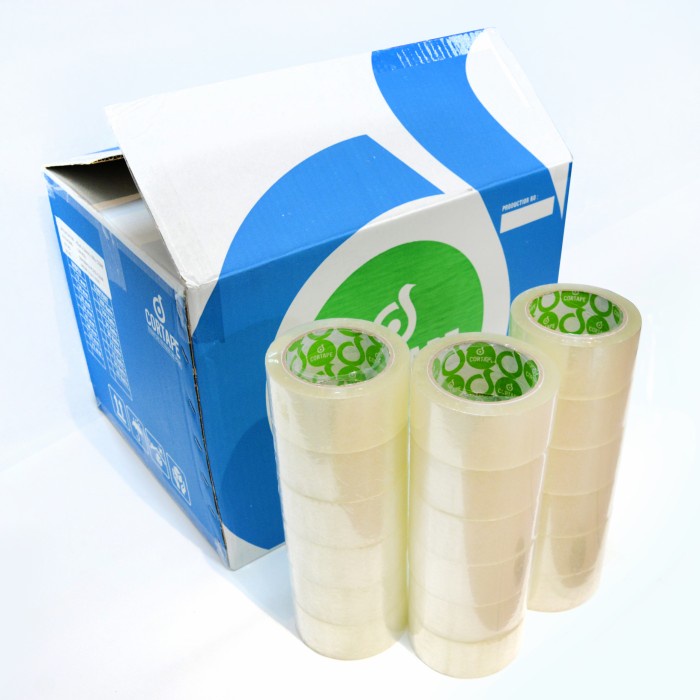 

pintar- 1 Dus Lakban Cortape 48mm X 90Yard Khusus Gojek Grab