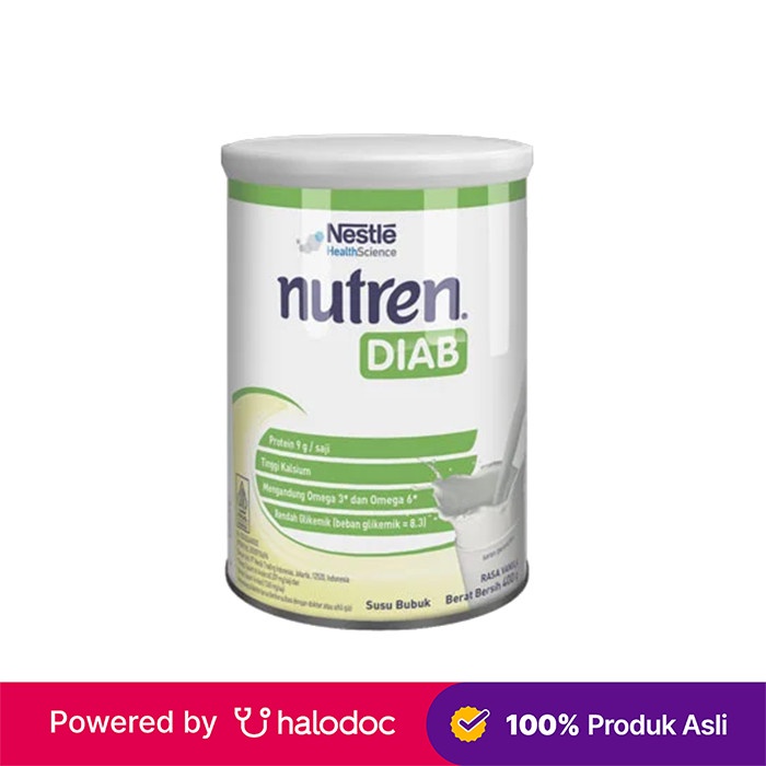 

Terbaru Nestle Nutren Diab Vanilla 400 G- Susu Medis Khusus - Halodoc Ready