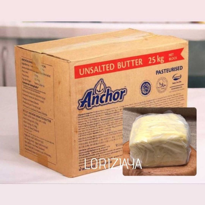 

Diskon Butter Anchor Unsalted Repack 1Kg Ready