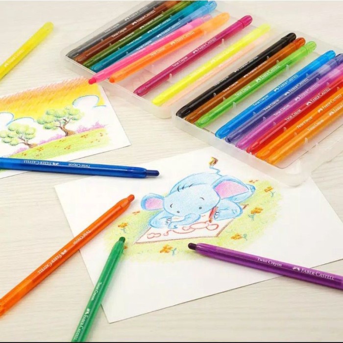 

pintar- Twist Crayon 24W Faber-Castell