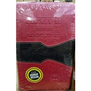 

Buku Alkitab Dengan Kidung jemaat Edisi Huruf Besar