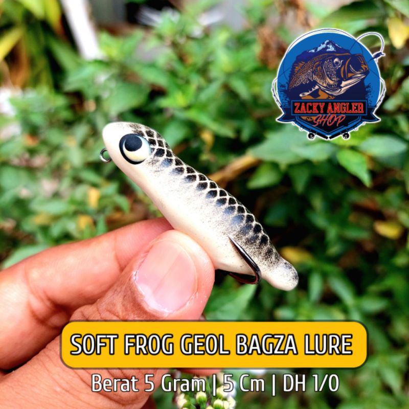 SOFT FROG GEOL BAGZA LURE 5 CM UMPAN CASTING GABUS
