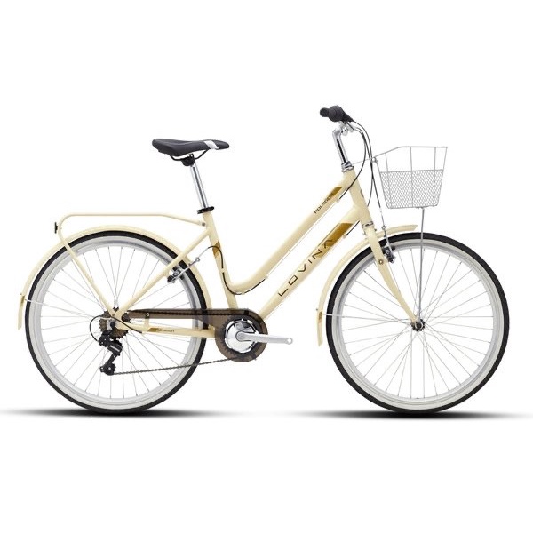 Sepeda Ni Keranjang City Bike Dewasa 26 Polygon Lovina