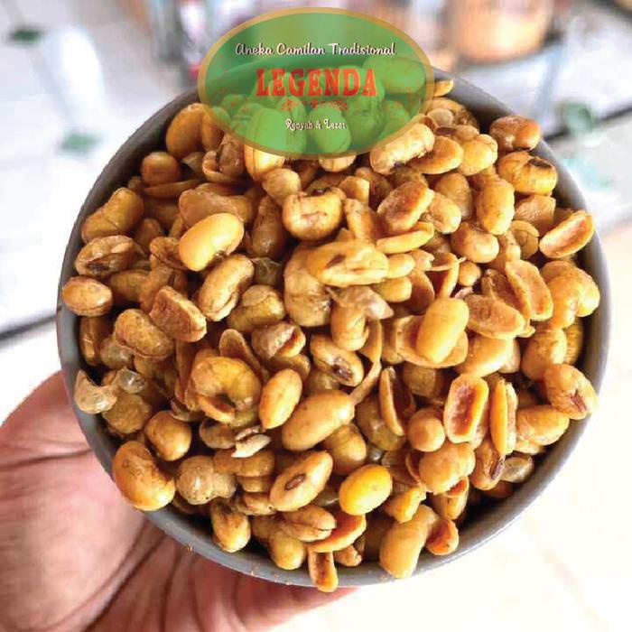 

NEW Kacang Kedelai Bangkok Goreng Bumbu Daun Jeruk Thailand 500 Gr Gram Dele Asin Manis Gurih Renyah
