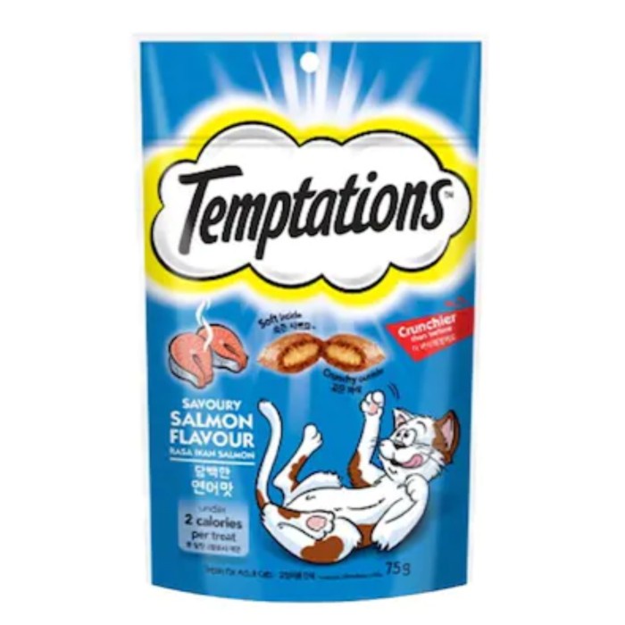 

PROMO Temptations Salmon 85 gr Cemilan Kucing Snack Makanan Ringan Camilan EJ374