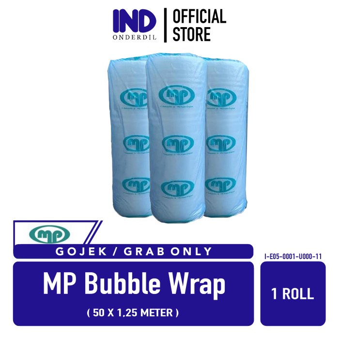 

party- Bubblewrap-Bubble Wrap-Roll 50 Meter x 1.25 Meter-M Mulia Pack-MP